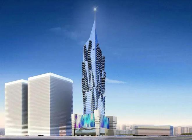 迪拜首座棕櫚樹造型超高層建筑封頂，中鐵十八局集團彰顯建筑實力